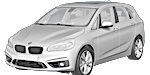 BMW F45 P1BE6 Fault Code